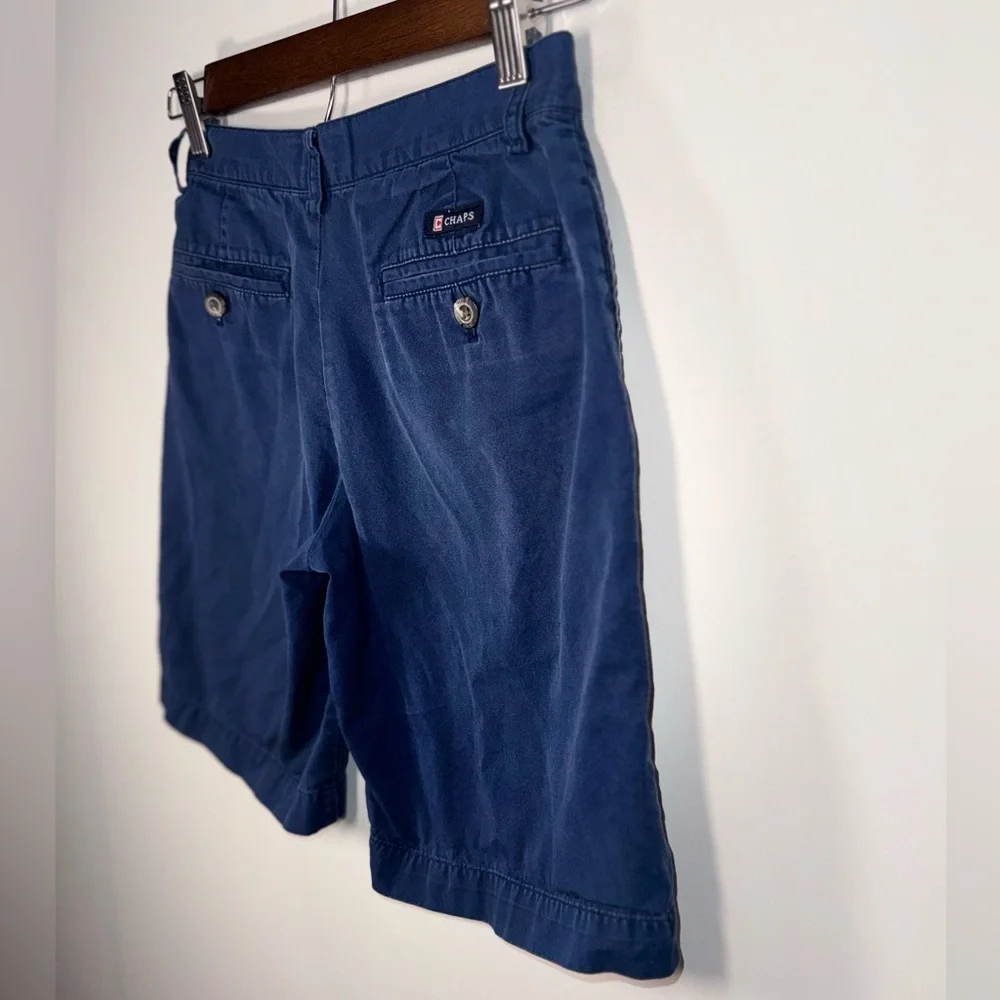 Chaps Navy Blue Denim Little Boy Kids Shorts Size 8